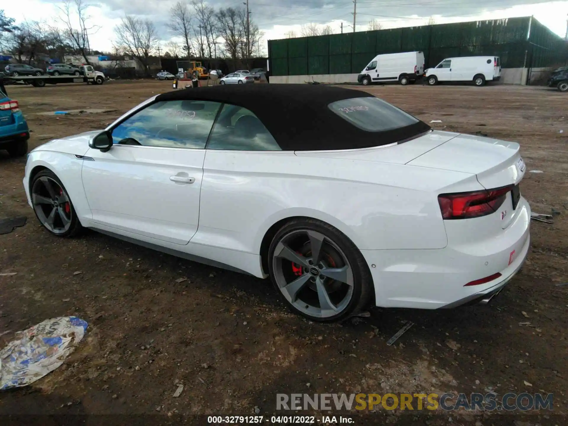 3 Photograph of a damaged car WAU24GF56KN010754 AUDI S5 CABRIOLET 2019