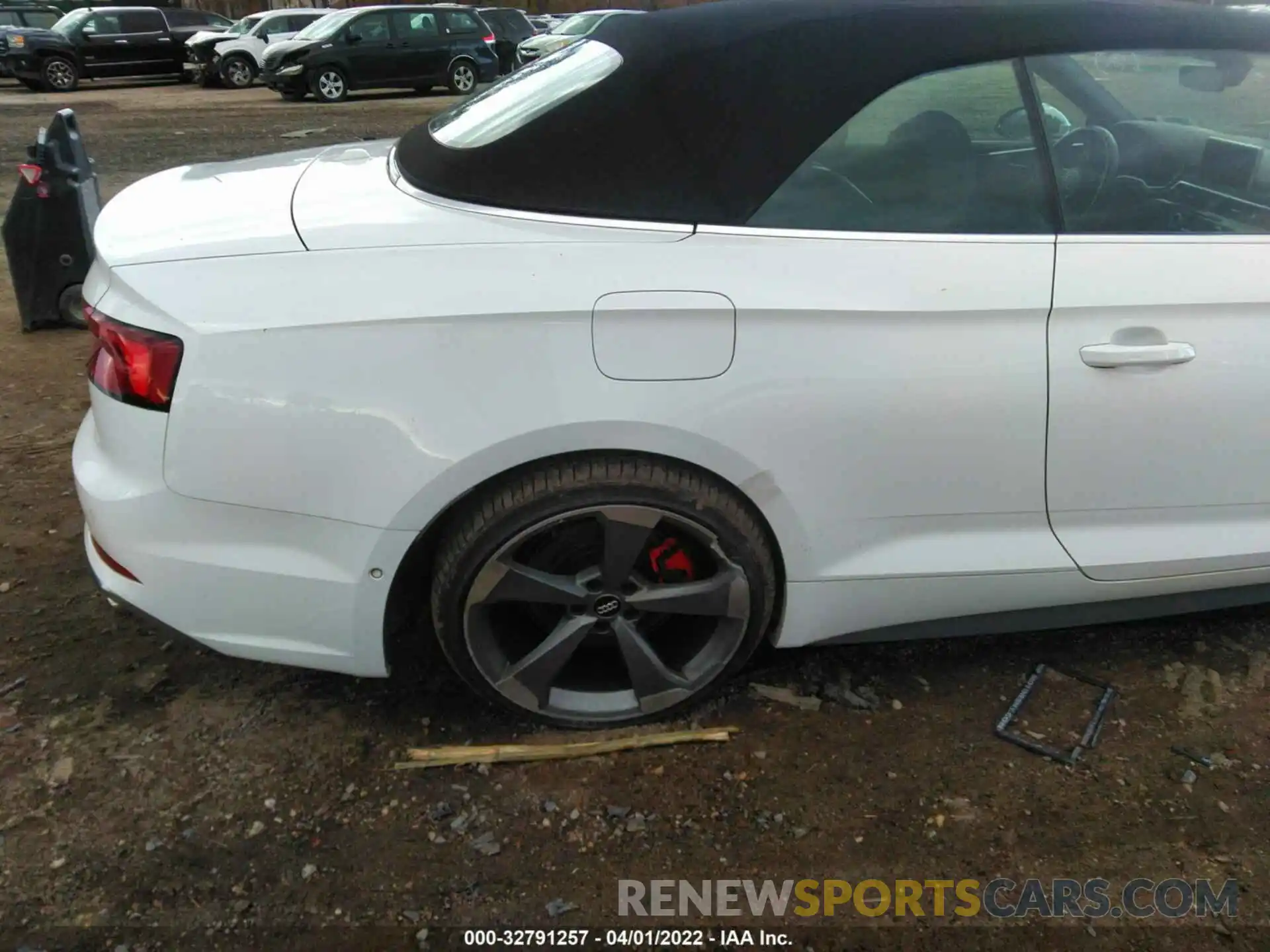 6 Photograph of a damaged car WAU24GF56KN010754 AUDI S5 CABRIOLET 2019