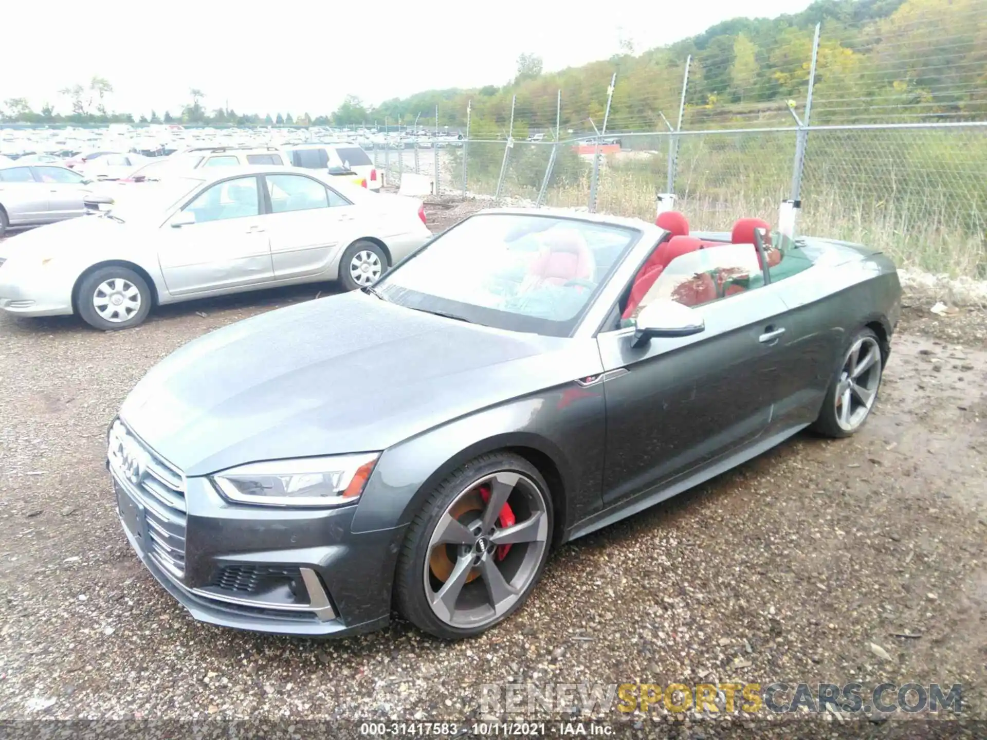 2 Фотография поврежденного автомобиля WAU24GF5XKN008750 AUDI S5 CABRIOLET 2019