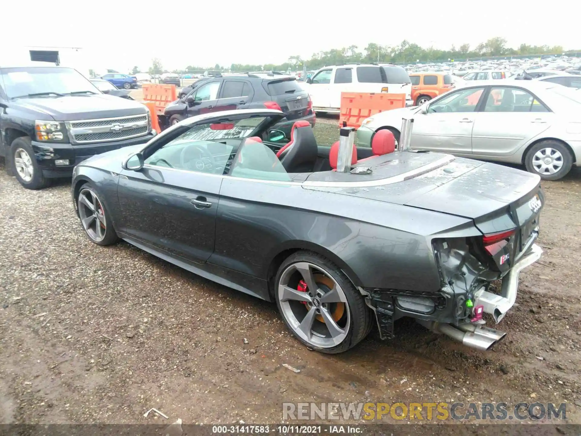 3 Photograph of a damaged car WAU24GF5XKN008750 AUDI S5 CABRIOLET 2019