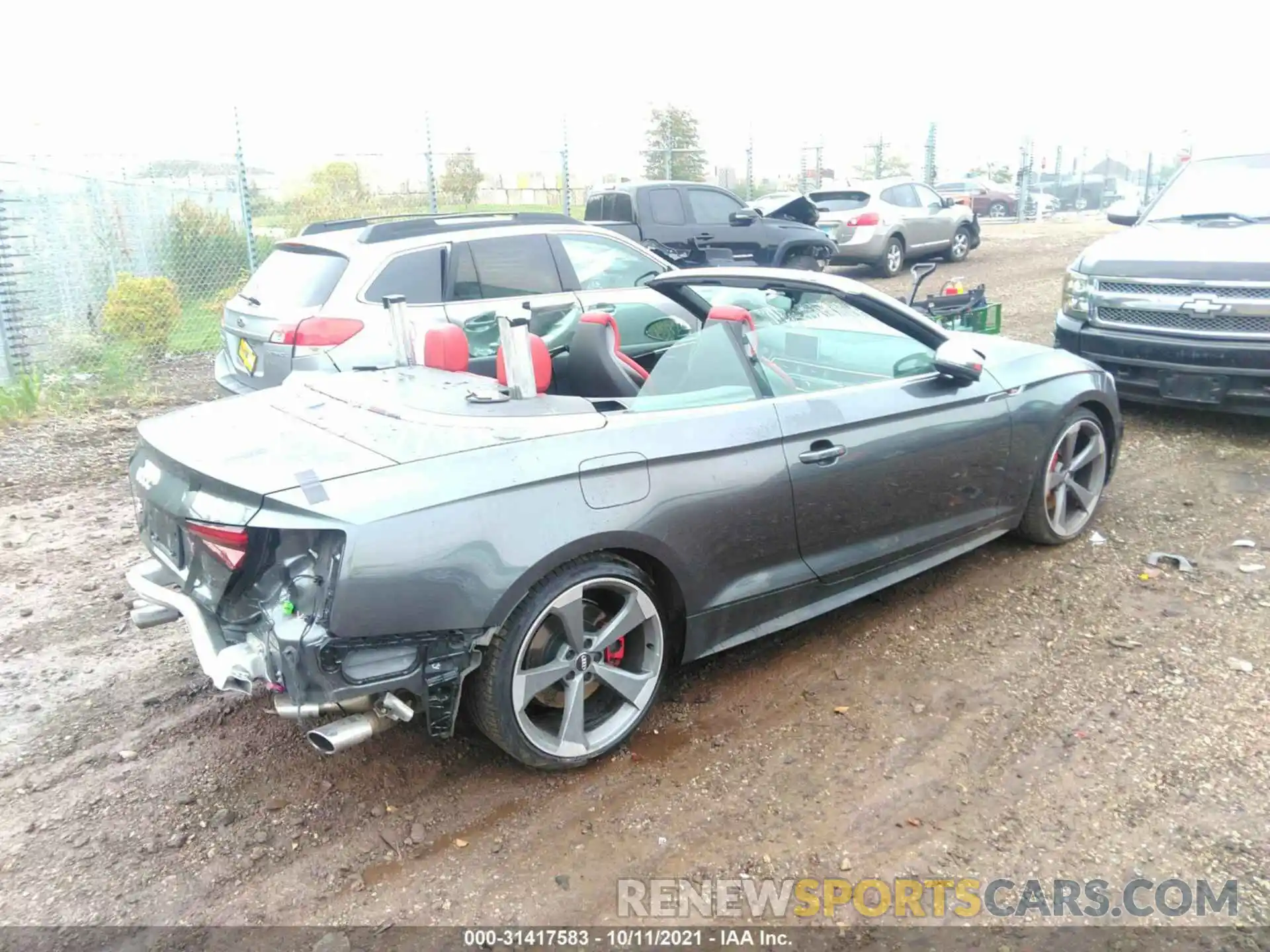 4 Фотография поврежденного автомобиля WAU24GF5XKN008750 AUDI S5 CABRIOLET 2019