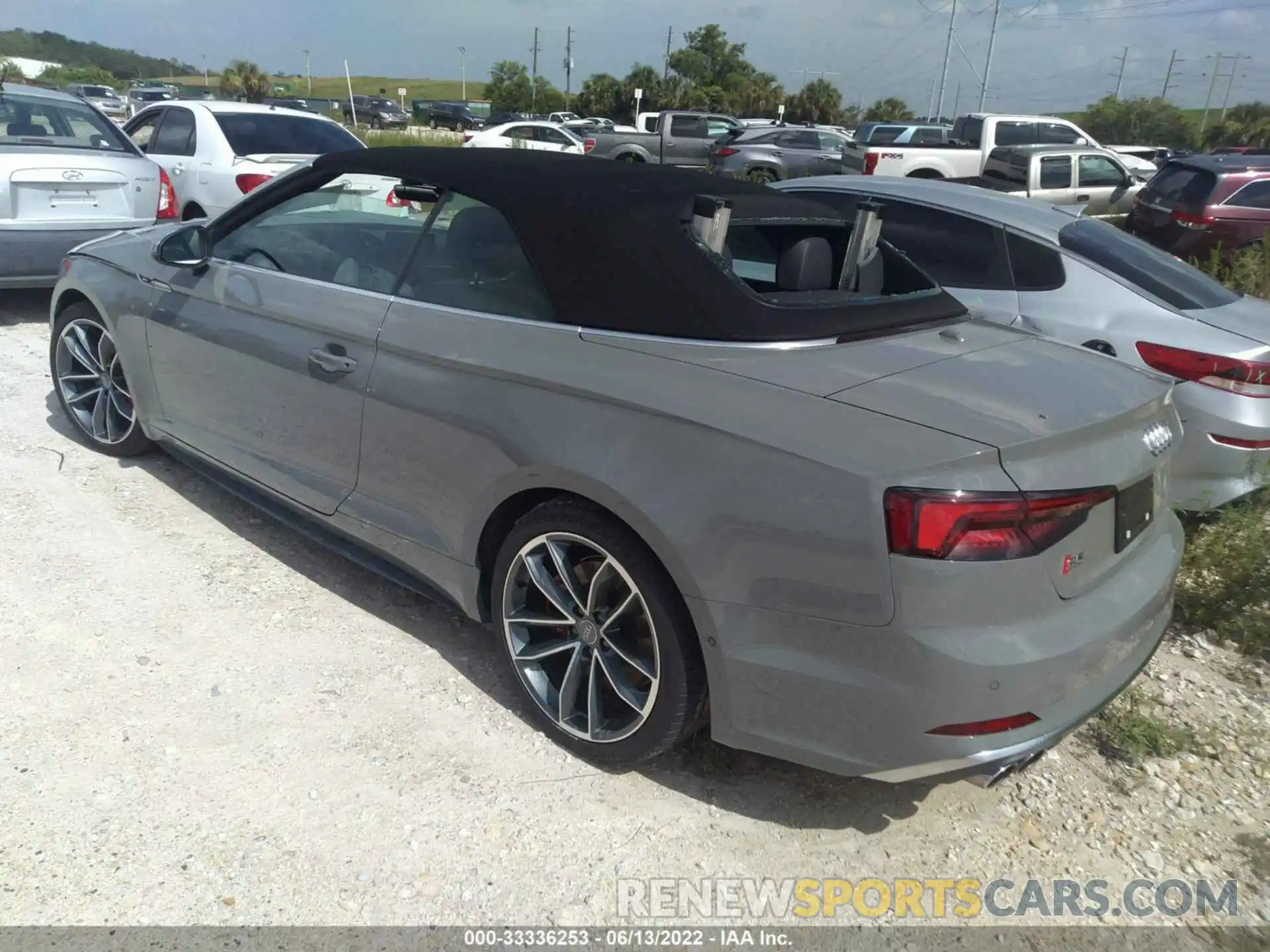 3 Photograph of a damaged car WAU24GF5XKN011020 AUDI S5 CABRIOLET 2019