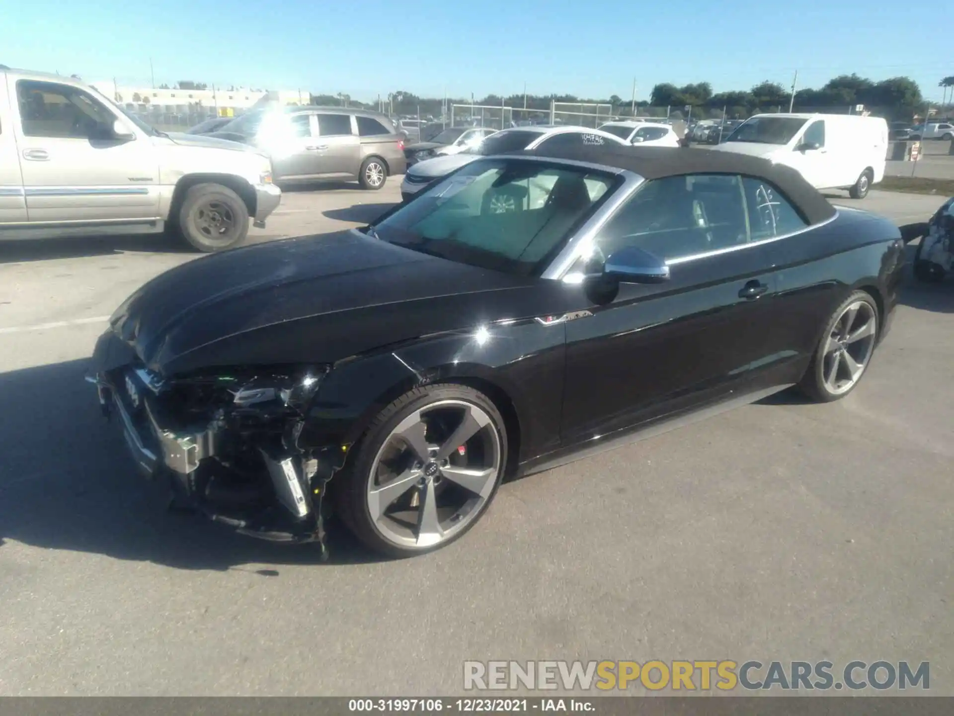 2 Photograph of a damaged car WAUY4GF56KN009582 AUDI S5 CABRIOLET 2019