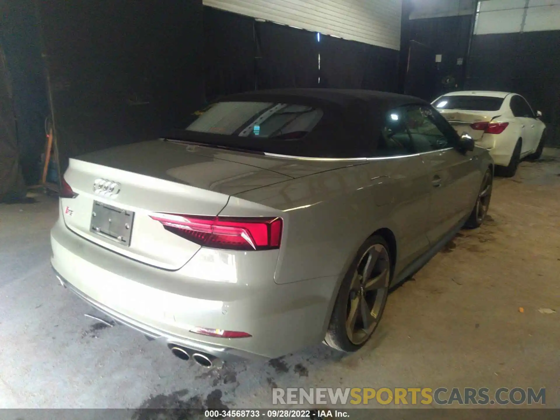 4 Photograph of a damaged car WAUY4GF57KN001295 AUDI S5 CABRIOLET 2019