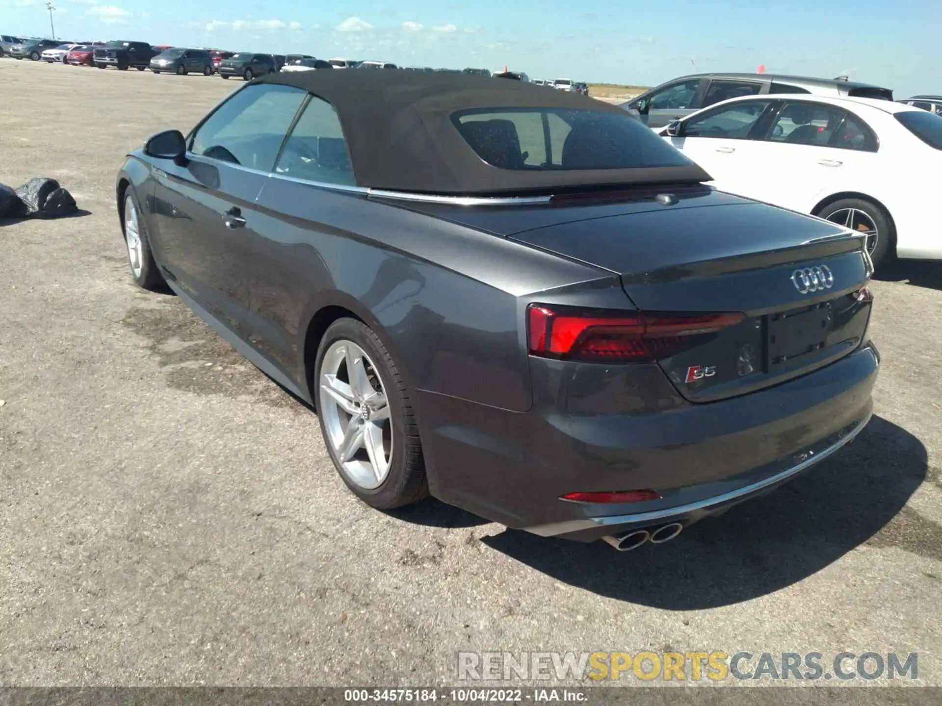 3 Photograph of a damaged car WAUY4GF59KN007339 AUDI S5 CABRIOLET 2019