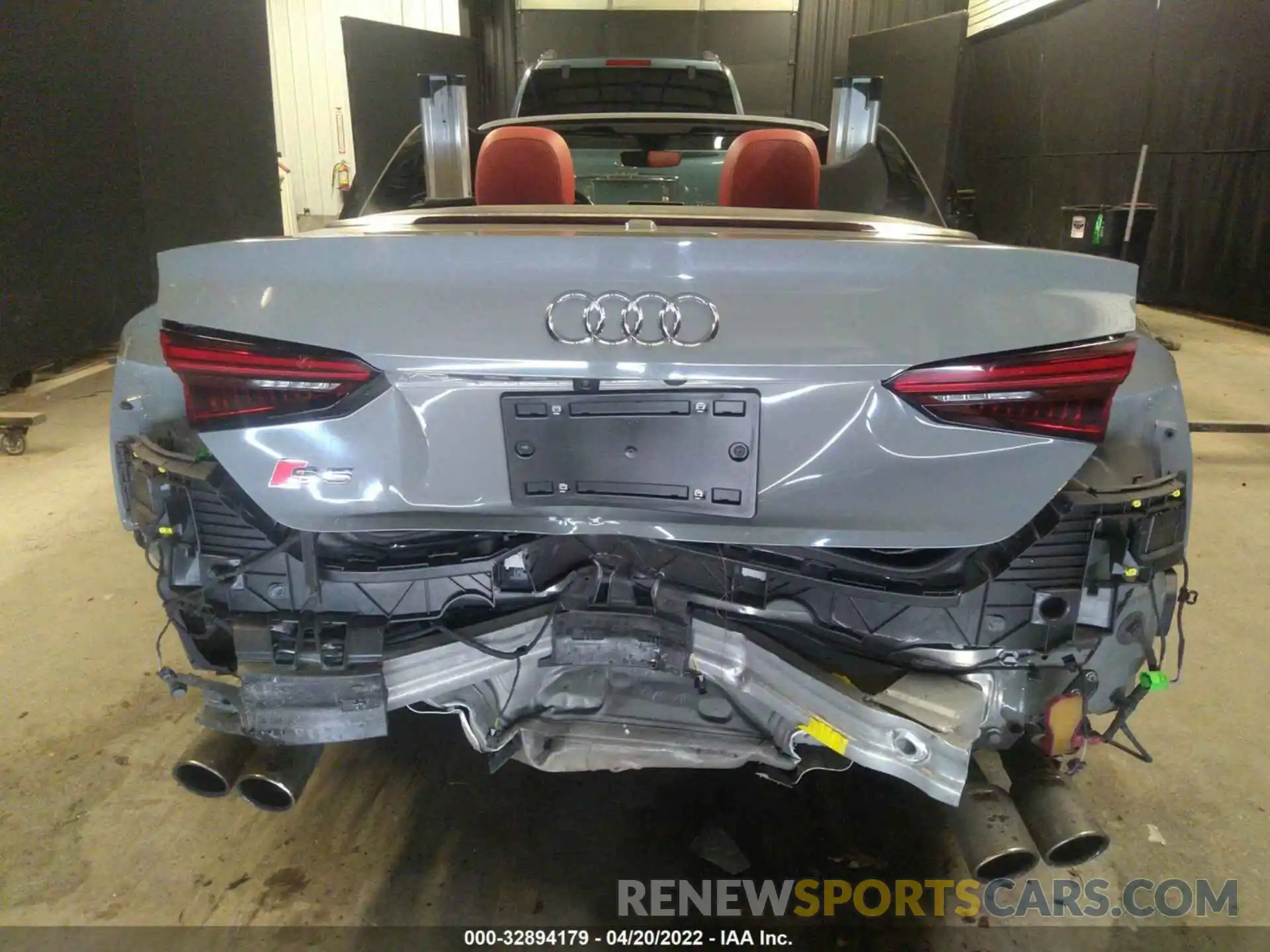 6 Photograph of a damaged car WAUY4GF5XKN000738 AUDI S5 CABRIOLET 2019