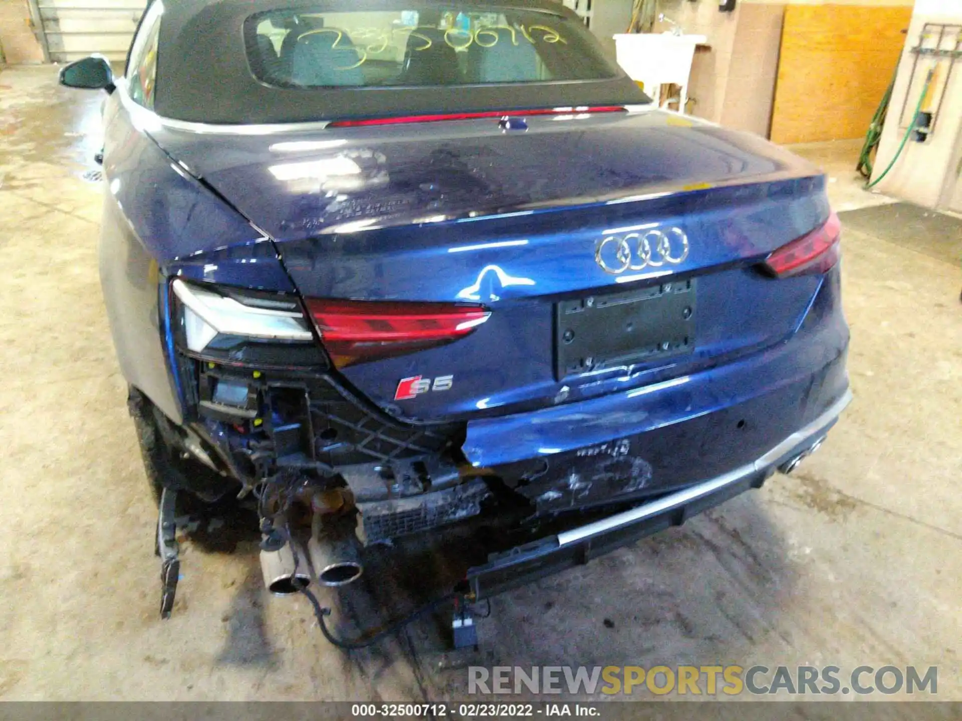 6 Photograph of a damaged car WAUW4GF57LN001371 AUDI S5 CABRIOLET 2020