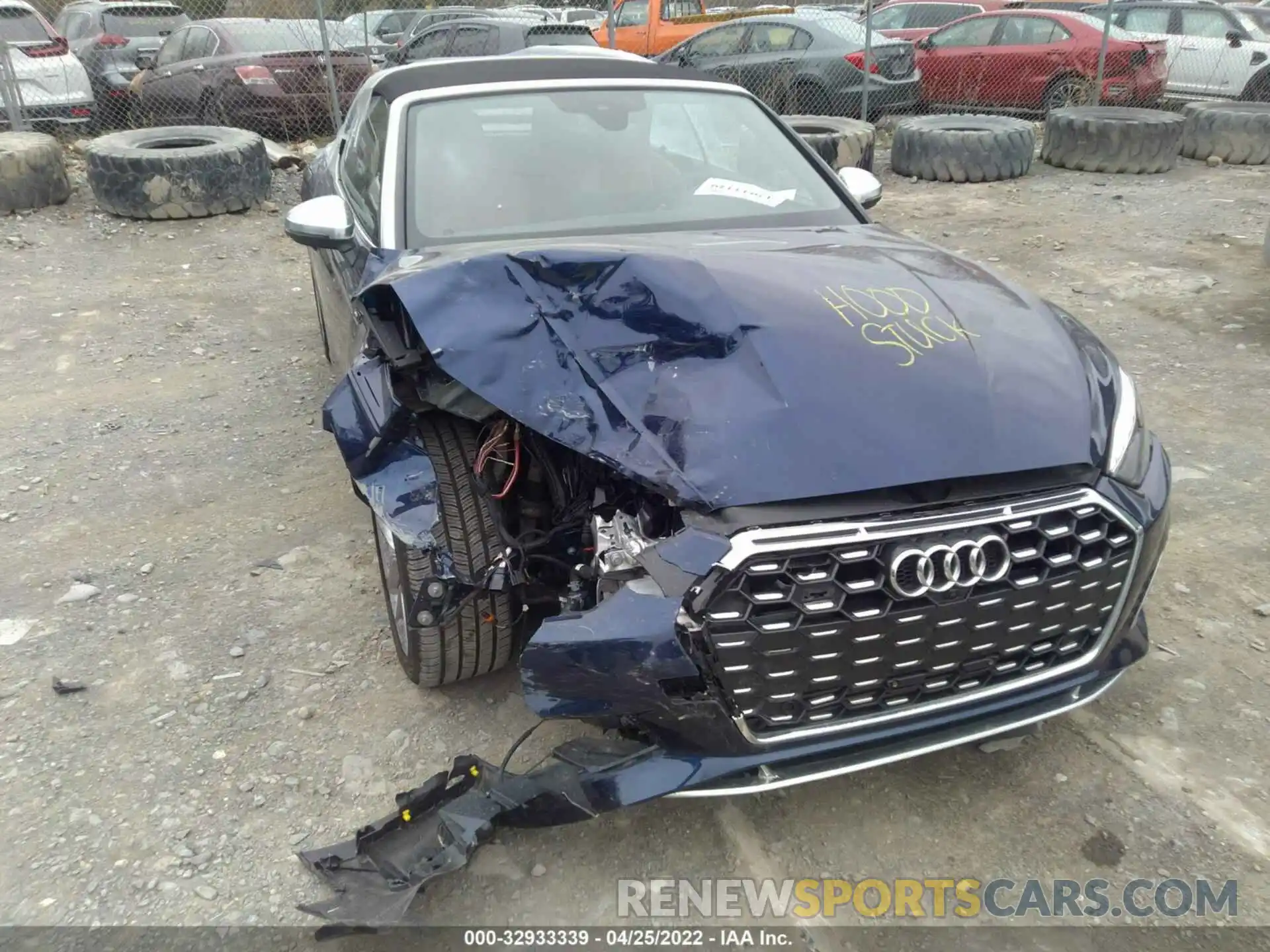 6 Photograph of a damaged car WAUW4GF56MN005378 AUDI S5 CABRIOLET 2021