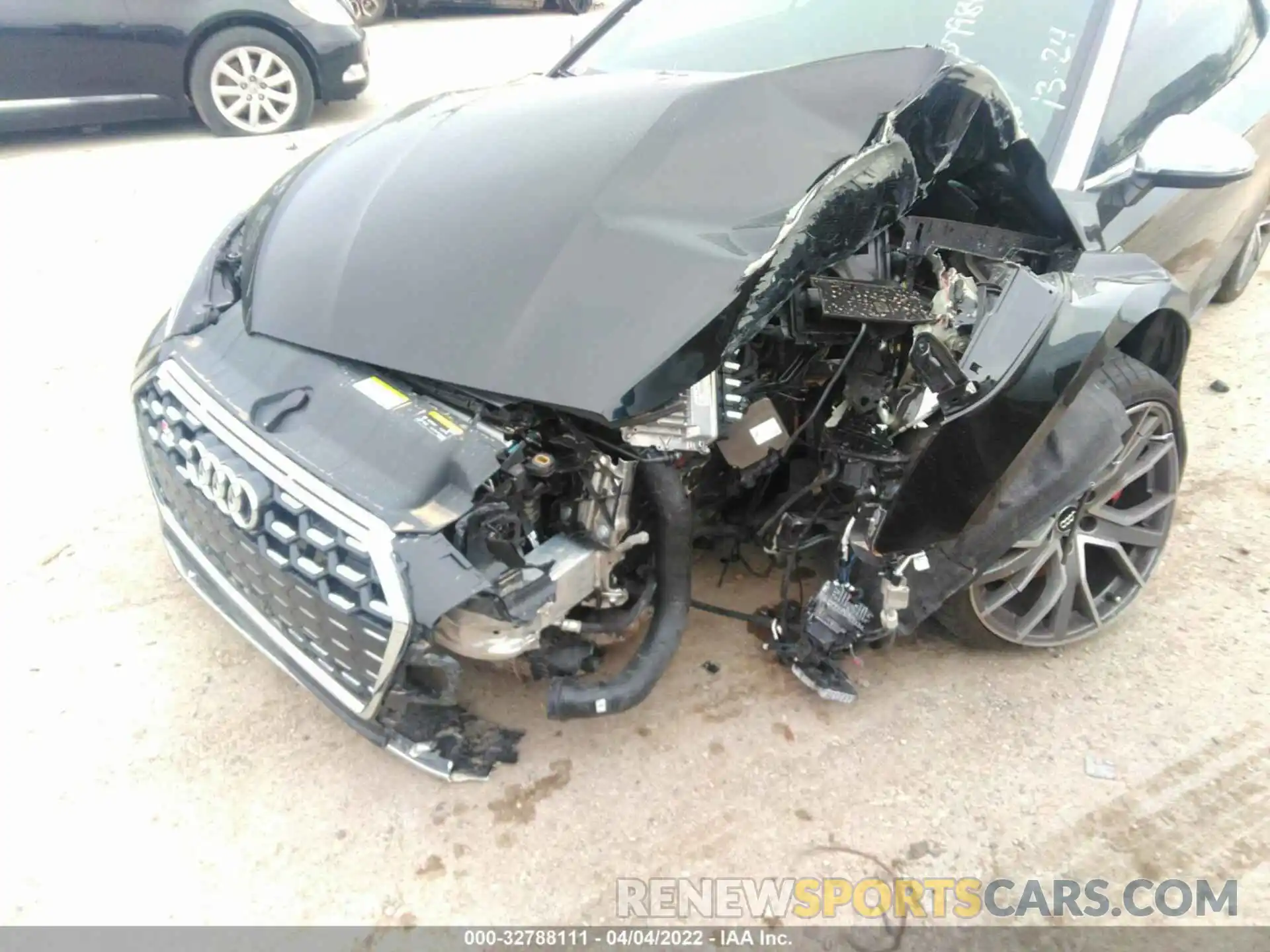 6 Photograph of a damaged car WAUY4GF50MN001240 AUDI S5 CABRIOLET 2021