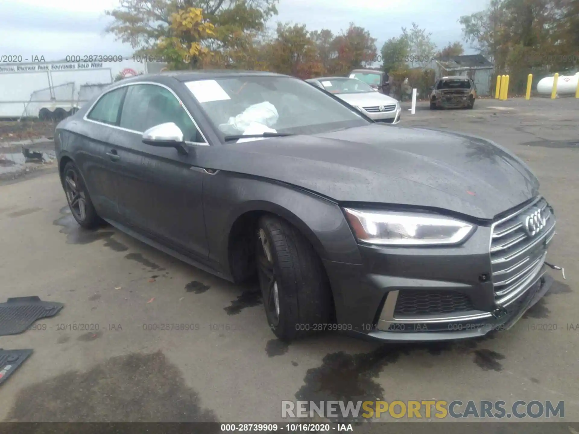 1 Photograph of a damaged car WAUP4AF53KA009801 AUDI S5 COUPE 2019