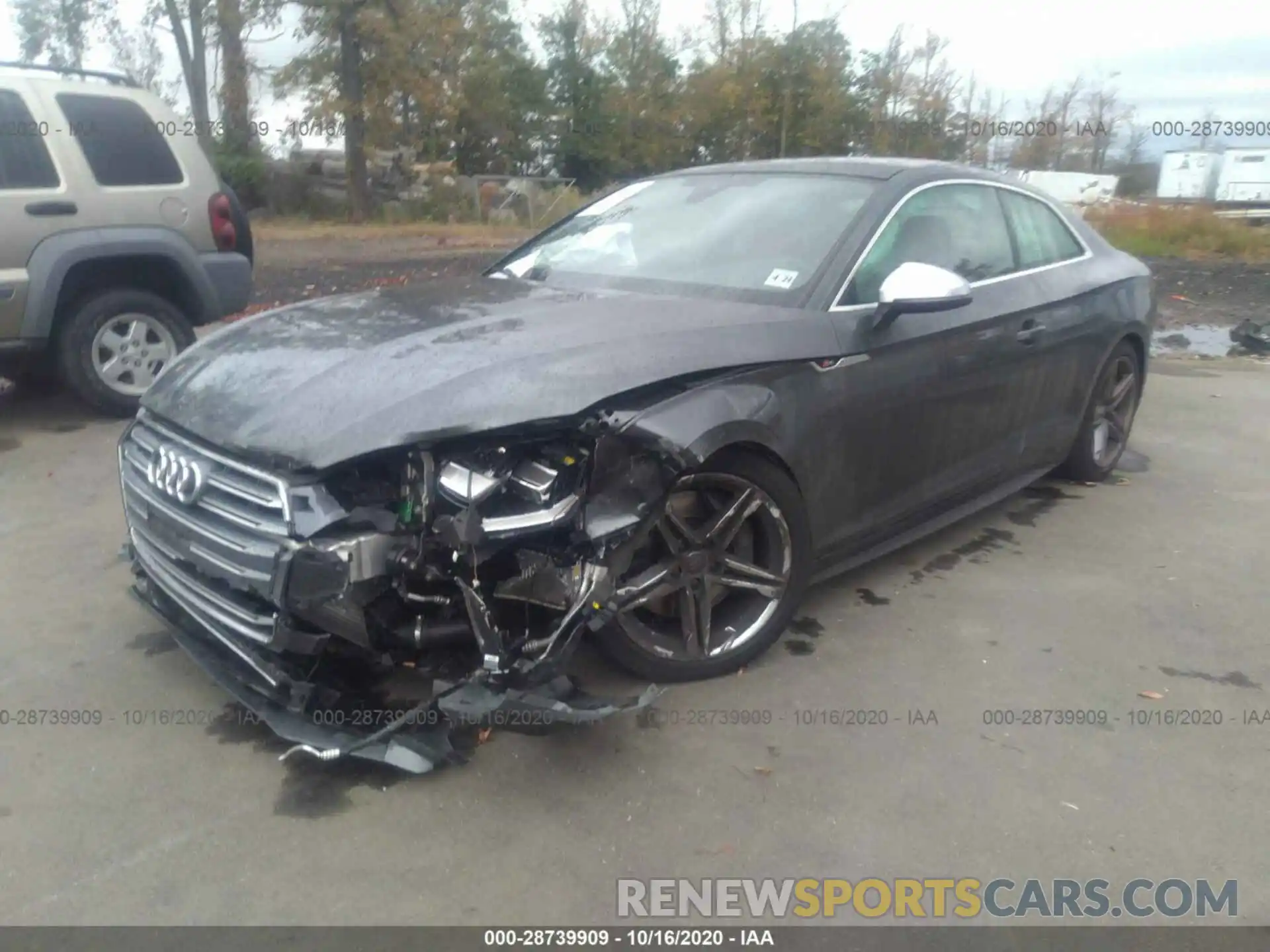 2 Photograph of a damaged car WAUP4AF53KA009801 AUDI S5 COUPE 2019