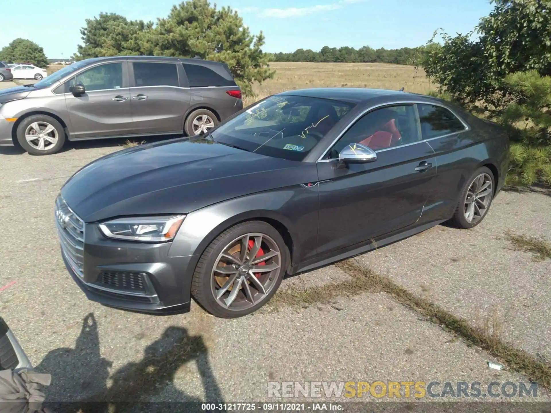 2 Photograph of a damaged car WAUP4AF54KA068131 AUDI S5 COUPE 2019