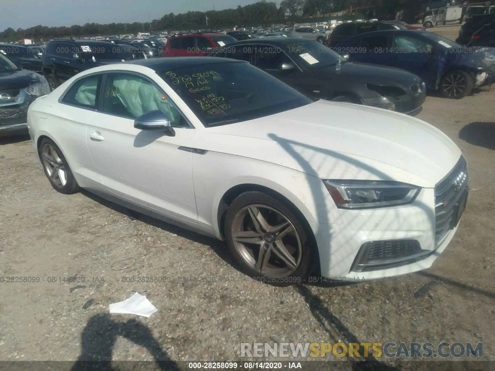 1 Photograph of a damaged car WAUP4AF58KA079925 AUDI S5 COUPE 2019