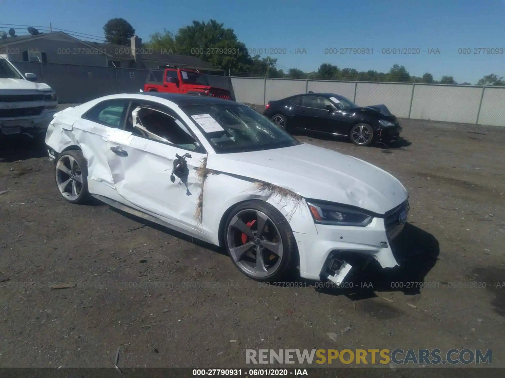 1 Photograph of a damaged car WAUR4AF52KA078651 AUDI S5 COUPE 2019