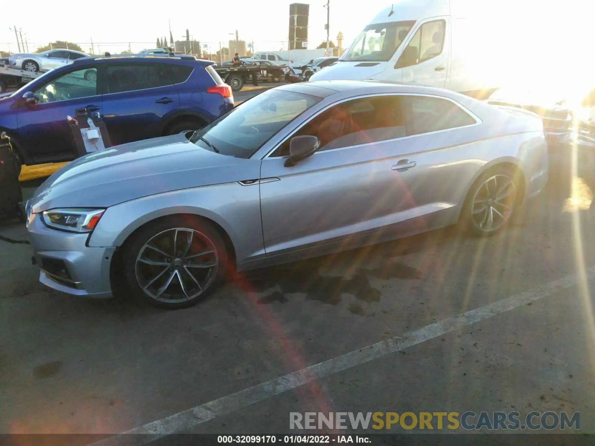 2 Photograph of a damaged car WAUR4AF54KA001103 AUDI S5 COUPE 2019