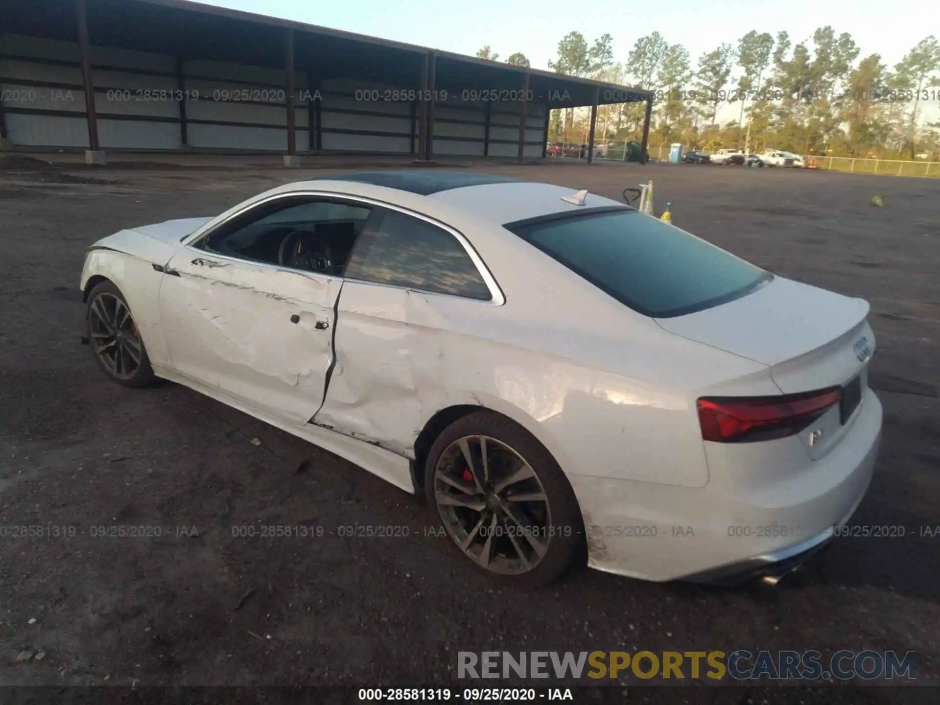 3 Photograph of a damaged car WAUP4AF54LA002695 AUDI S5 COUPE 2020