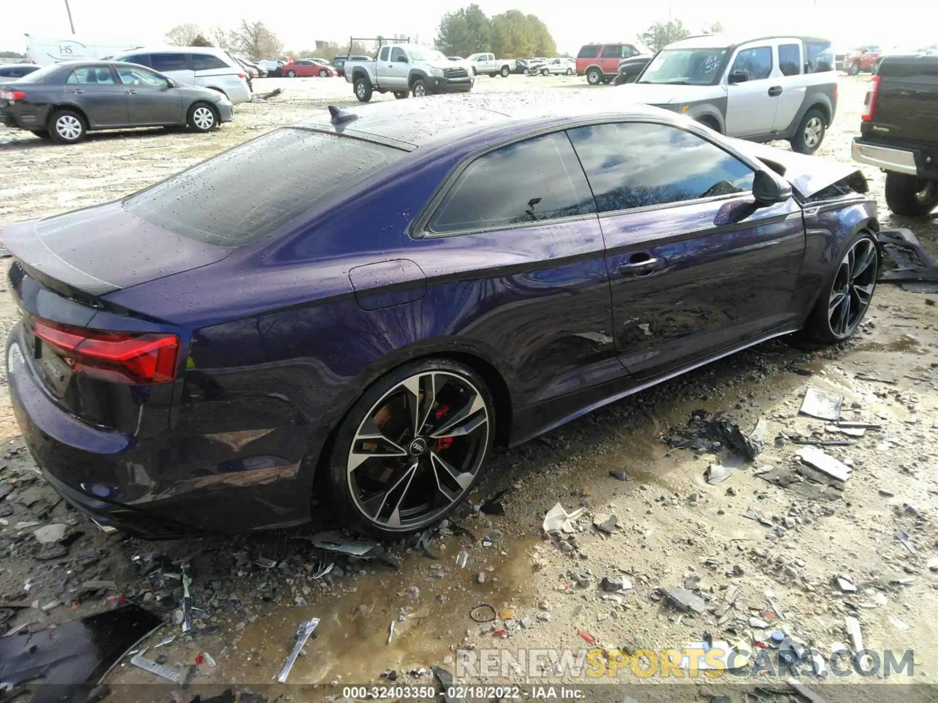 4 Photograph of a damaged car WAUR4AF58LA017080 AUDI S5 COUPE 2020