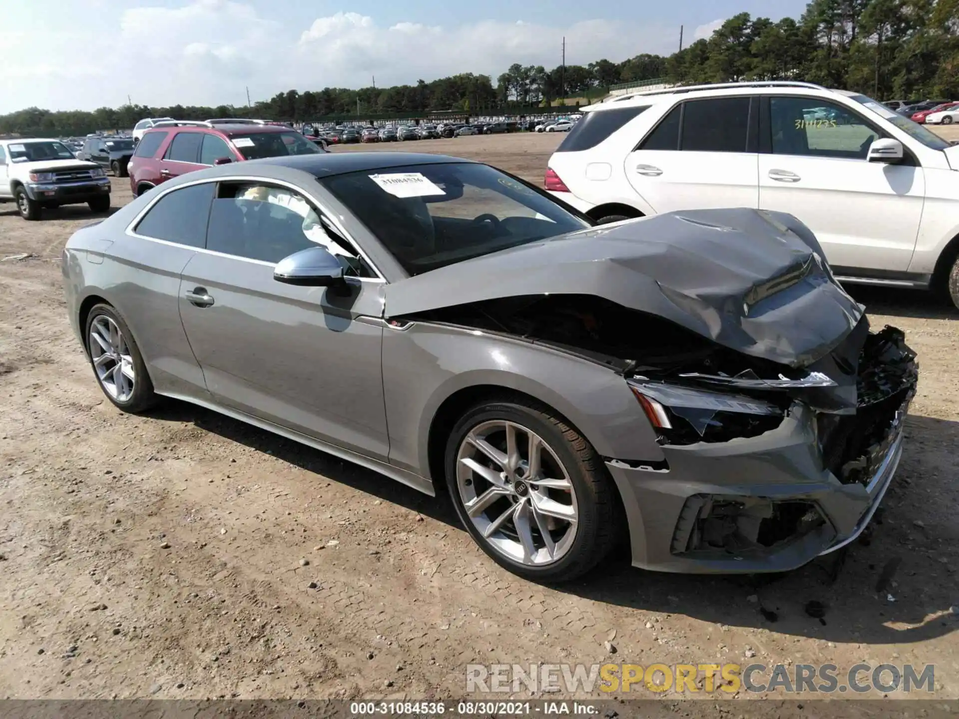 1 Photograph of a damaged car WAUN4AF57MA031956 AUDI S5 COUPE 2021