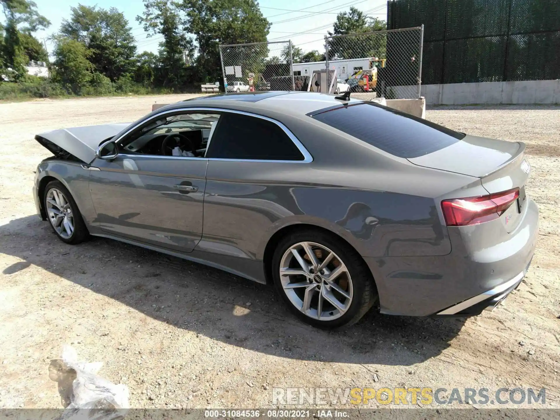 3 Фотография поврежденного автомобиля WAUN4AF57MA031956 AUDI S5 COUPE 2021