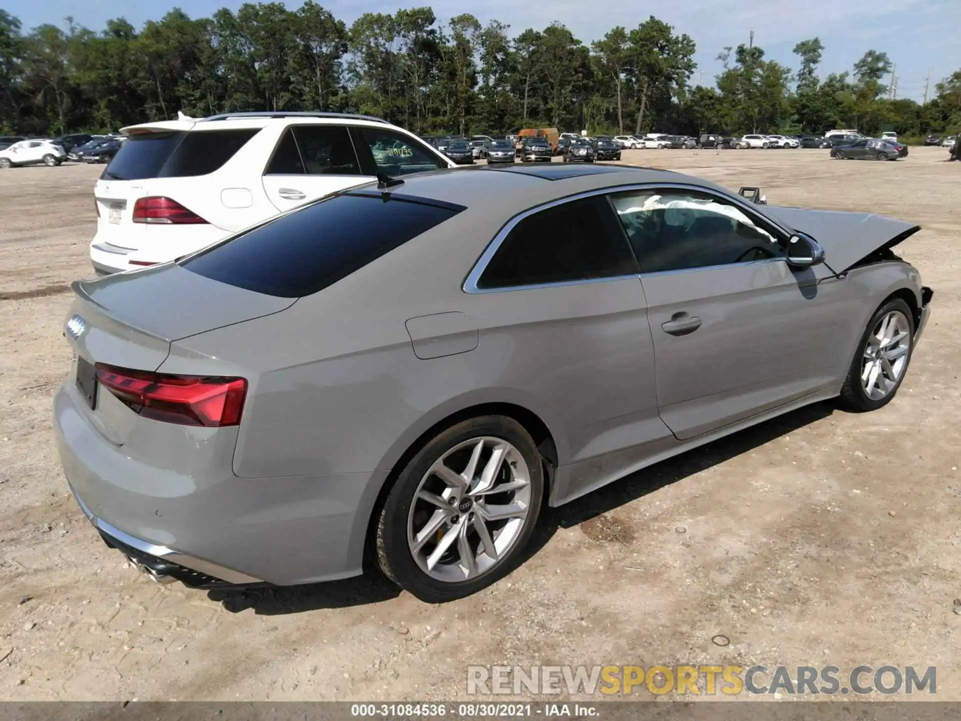 4 Photograph of a damaged car WAUN4AF57MA031956 AUDI S5 COUPE 2021