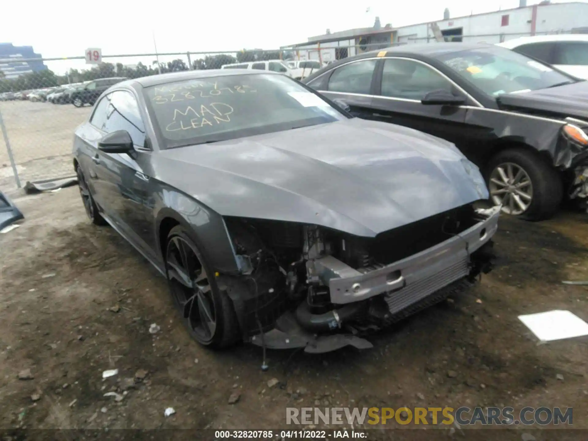 1 Photograph of a damaged car WAUP4AF52MA040752 AUDI S5 COUPE 2021