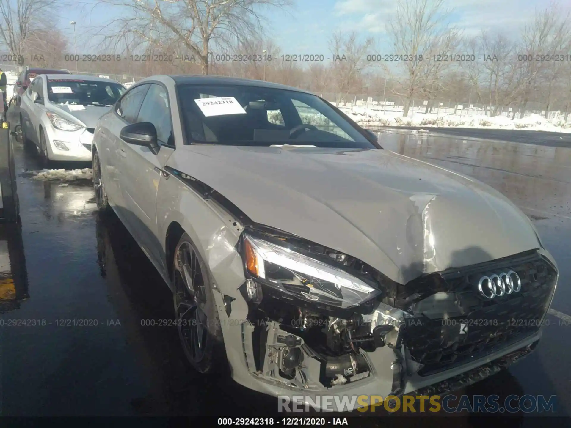 1 Photograph of a damaged car WAUB4CF50MA004645 AUDI S5 QUARTTRO 2021