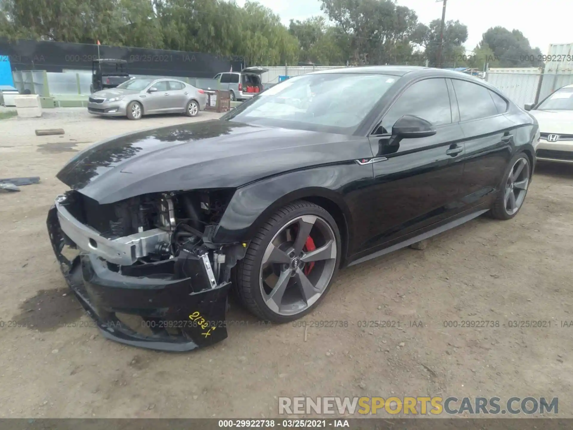 2 Photograph of a damaged car WAUB4CF51KA002612 AUDI S5 SPORTBACK 2019