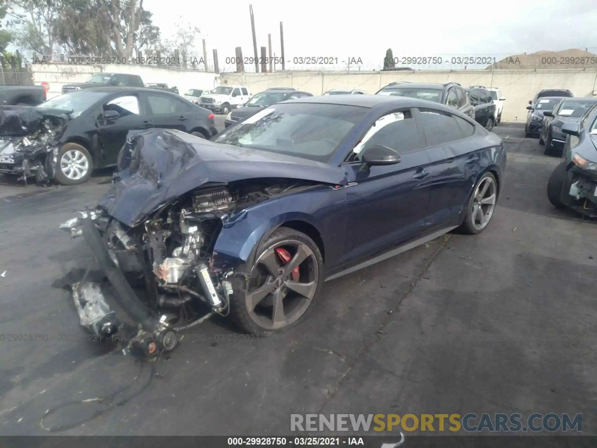 2 Photograph of a damaged car WAUB4CF51KA051339 AUDI S5 SPORTBACK 2019