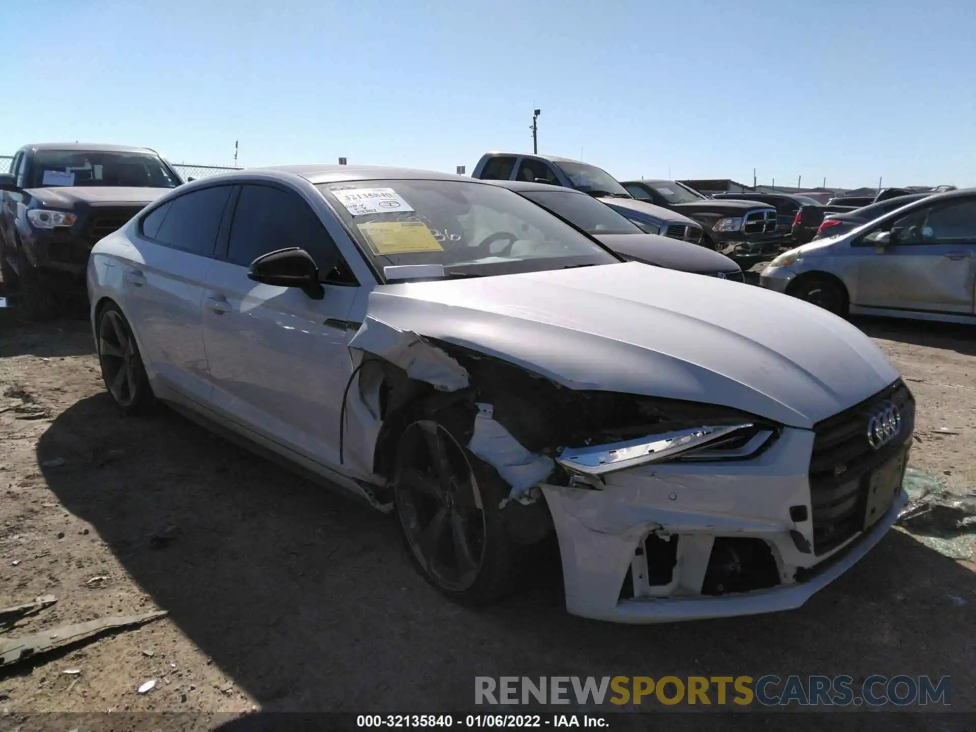 1 Photograph of a damaged car WAUB4CF52KA030550 AUDI S5 SPORTBACK 2019