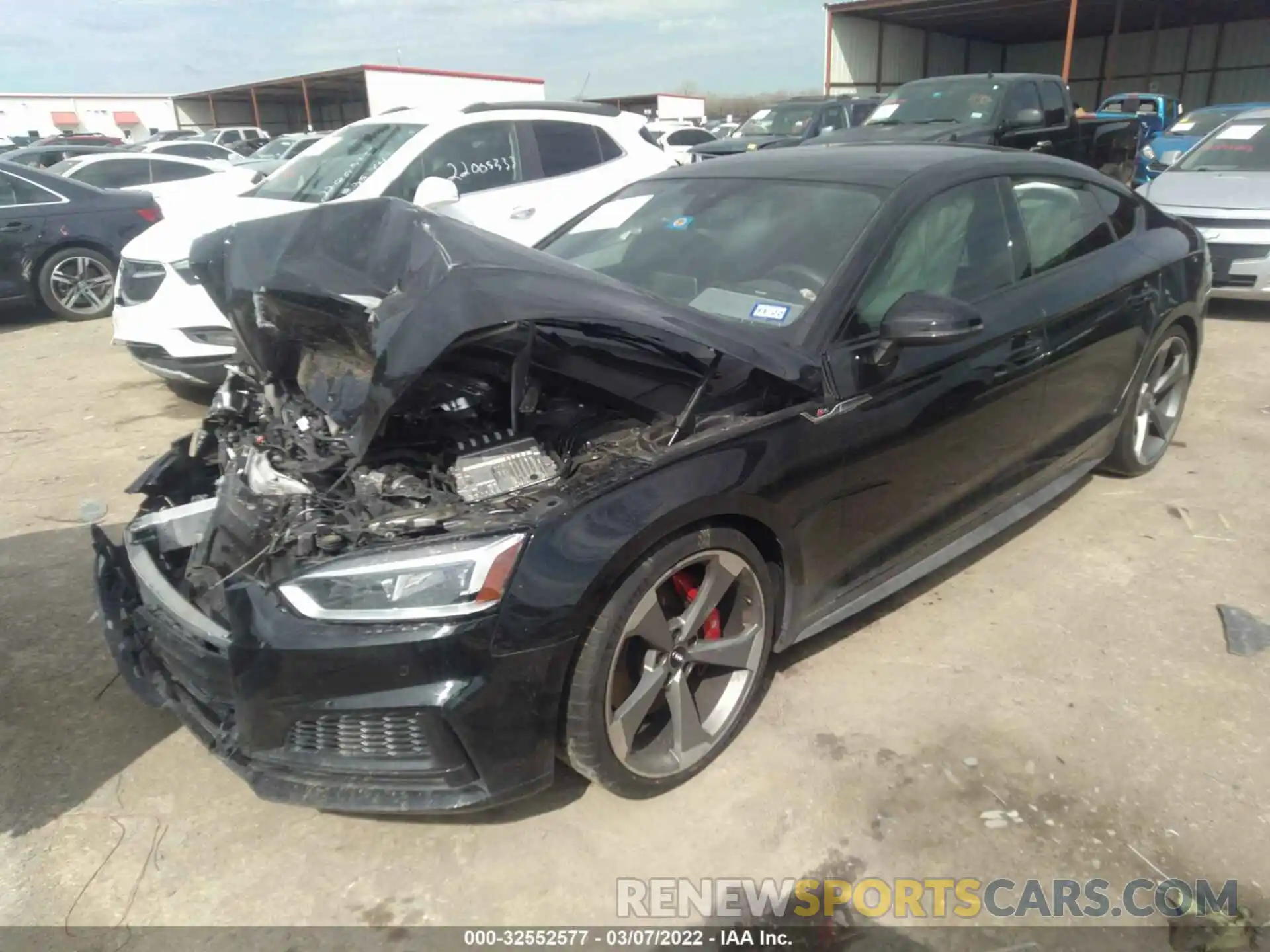 2 Photograph of a damaged car WAUB4CF52KA078842 AUDI S5 SPORTBACK 2019