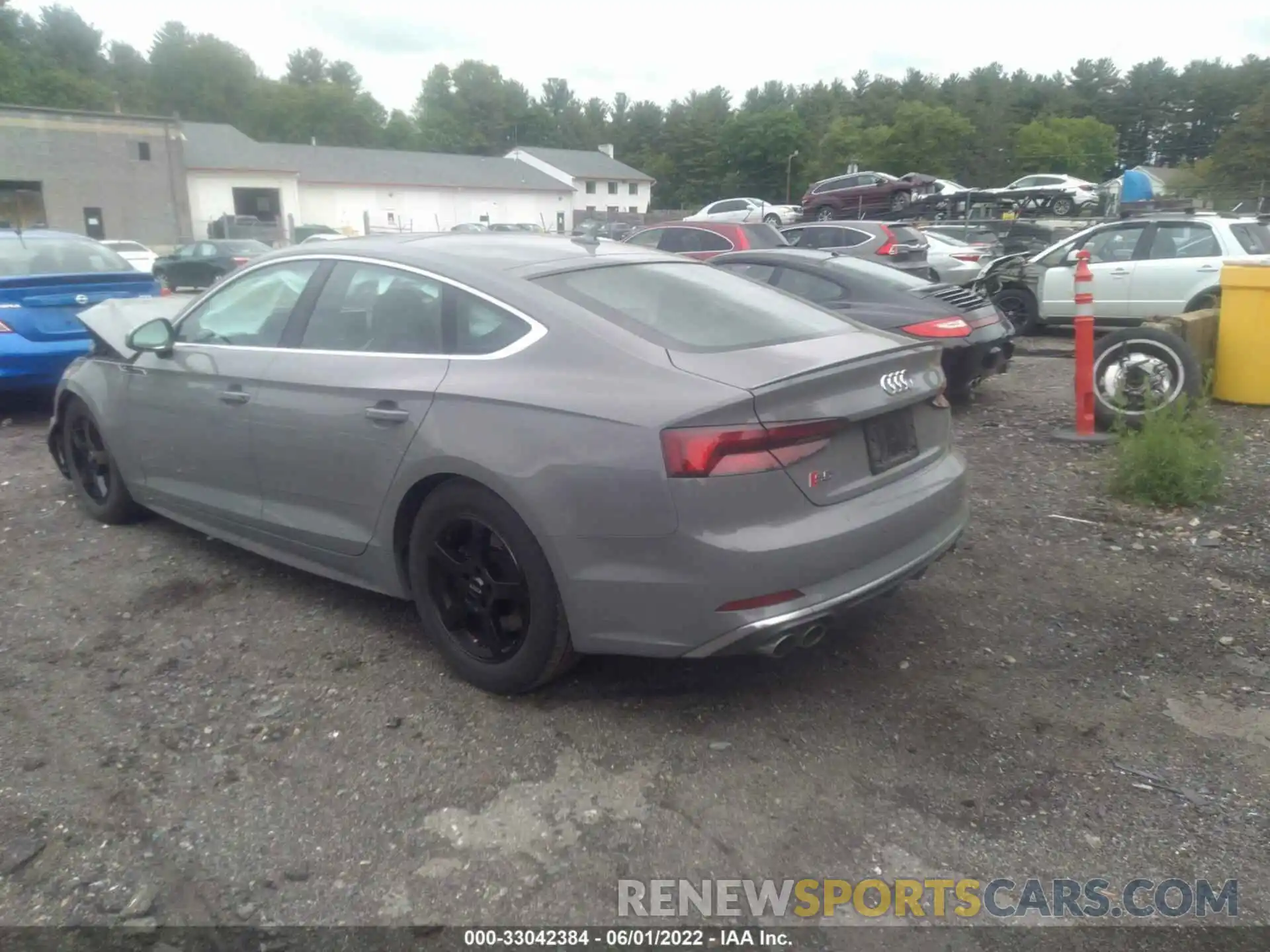 3 Фотография поврежденного автомобиля WAUB4CF54KA012177 AUDI S5 SPORTBACK 2019