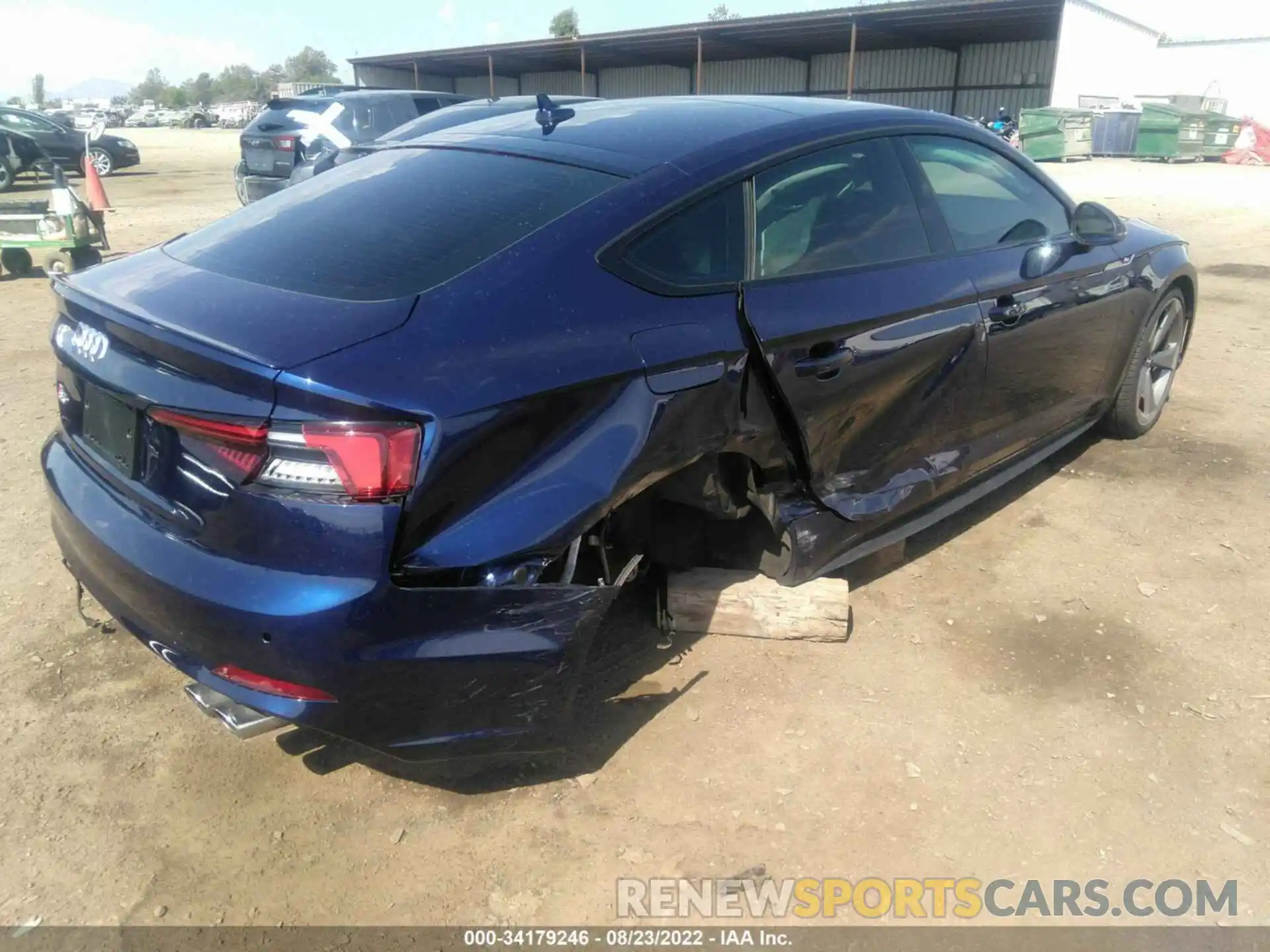 4 Photograph of a damaged car WAUB4CF54KA091589 AUDI S5 SPORTBACK 2019