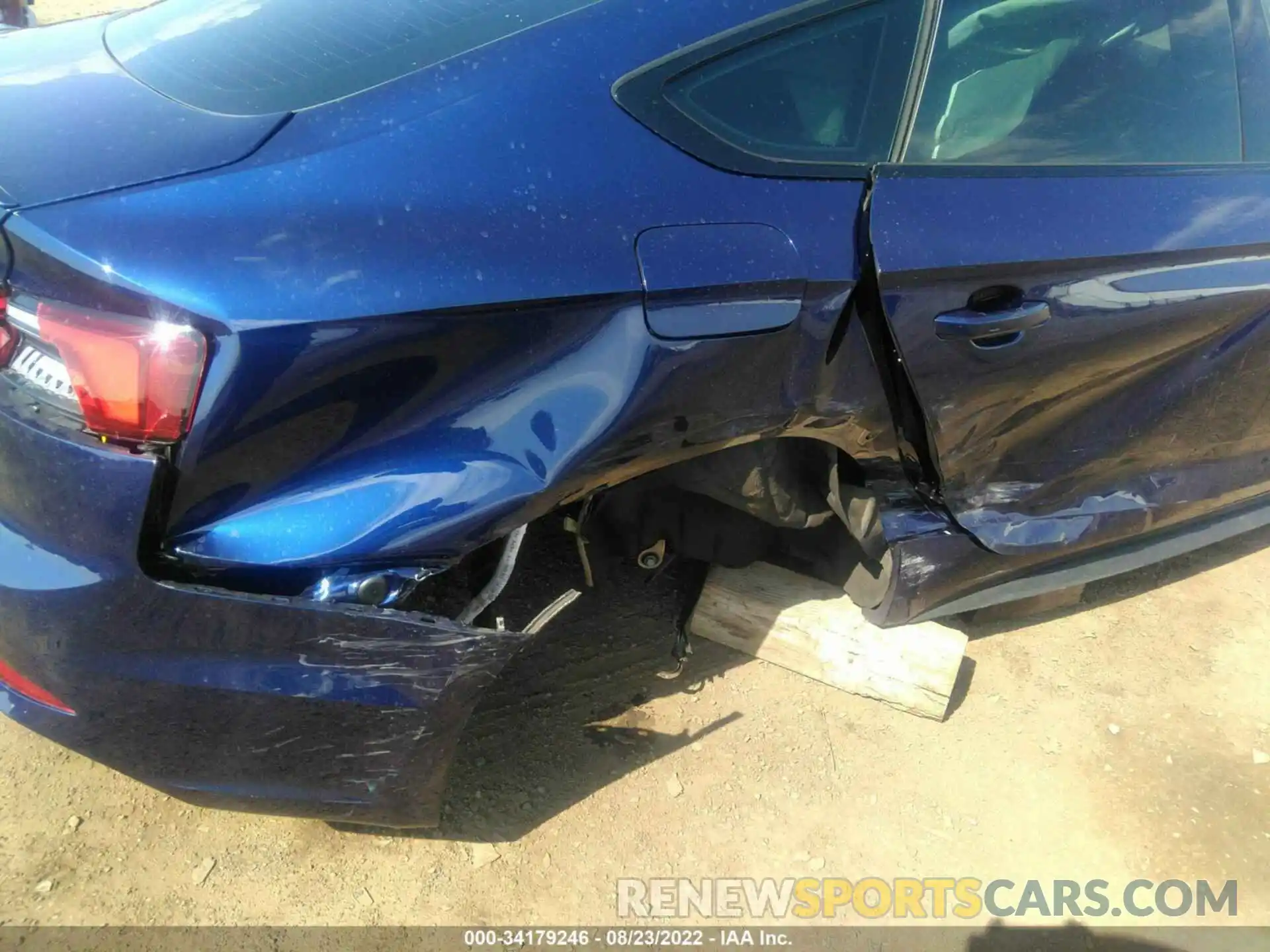 6 Photograph of a damaged car WAUB4CF54KA091589 AUDI S5 SPORTBACK 2019