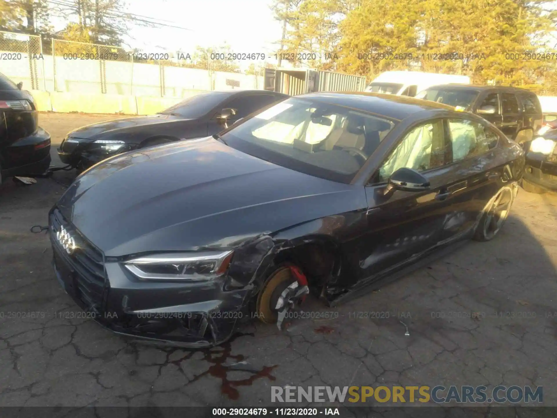 2 Photograph of a damaged car WAUB4CF54KA097778 AUDI S5 SPORTBACK 2019