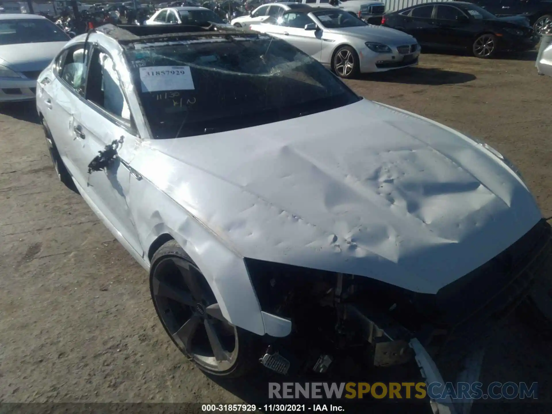 6 Photograph of a damaged car WAUB4CF56KA077354 AUDI S5 SPORTBACK 2019