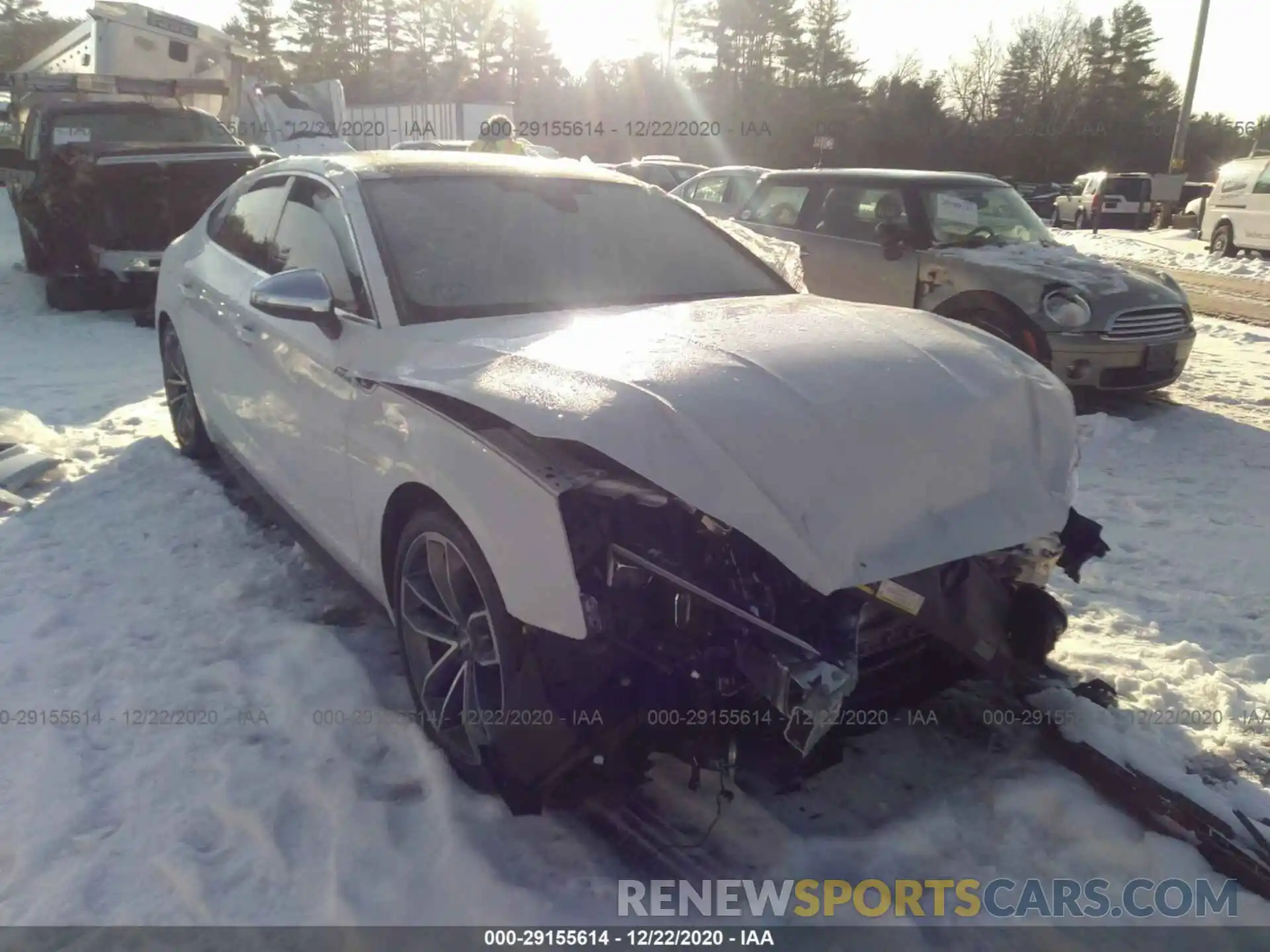 1 Photograph of a damaged car WAUB4CF58KA080353 AUDI S5 SPORTBACK 2019