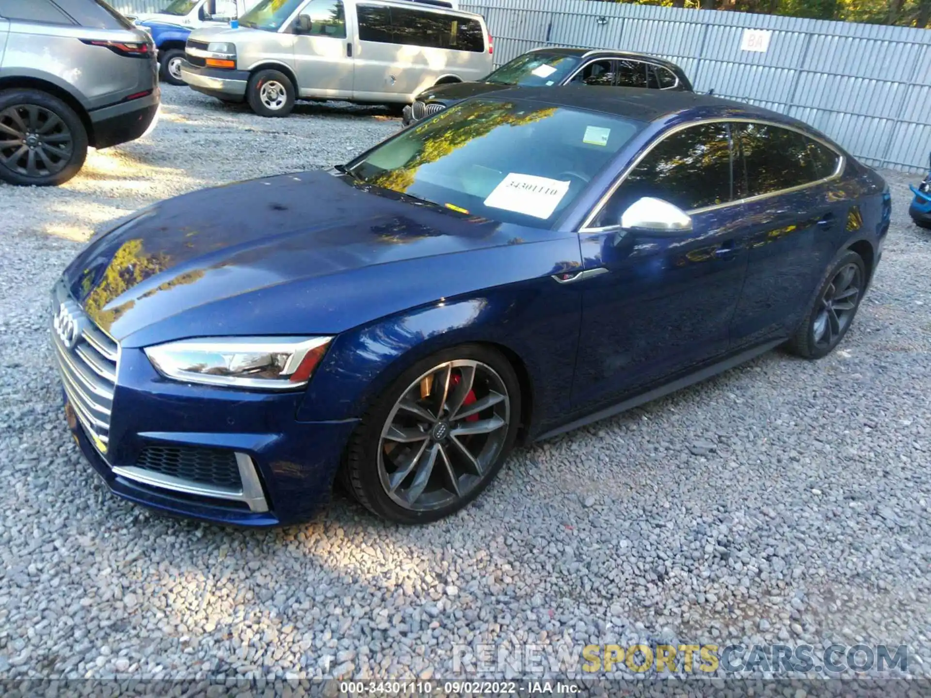 2 Фотография поврежденного автомобиля WAUB4CF5XKA092830 AUDI S5 SPORTBACK 2019