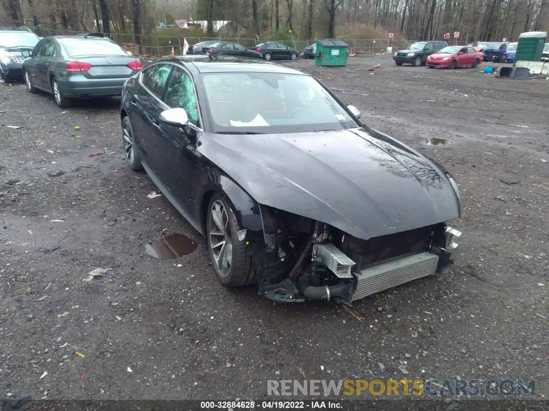 1 Photograph of a damaged car WAUB4CF5XKA092875 AUDI S5 SPORTBACK 2019