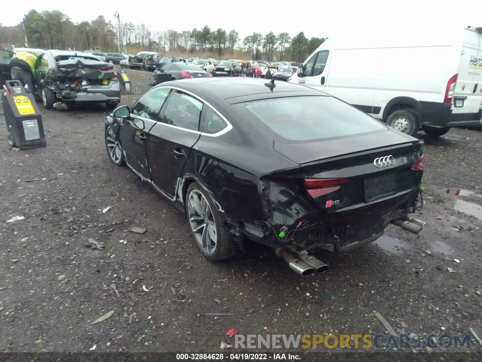 3 Фотография поврежденного автомобиля WAUB4CF5XKA092875 AUDI S5 SPORTBACK 2019