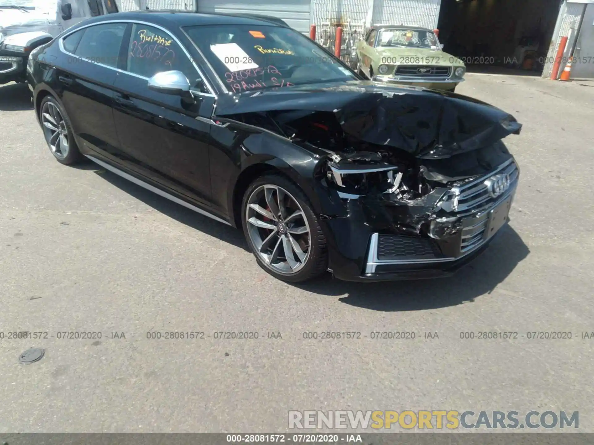 6 Photograph of a damaged car WAUB4CF5XKA098031 AUDI S5 SPORTBACK 2019