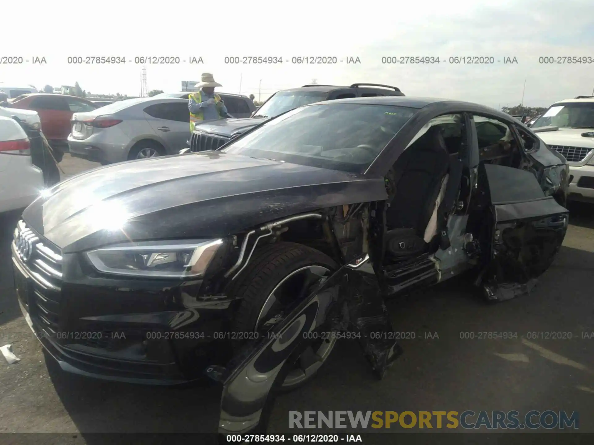 6 Photograph of a damaged car WAUC4CF50KA056813 AUDI S5 SPORTBACK 2019