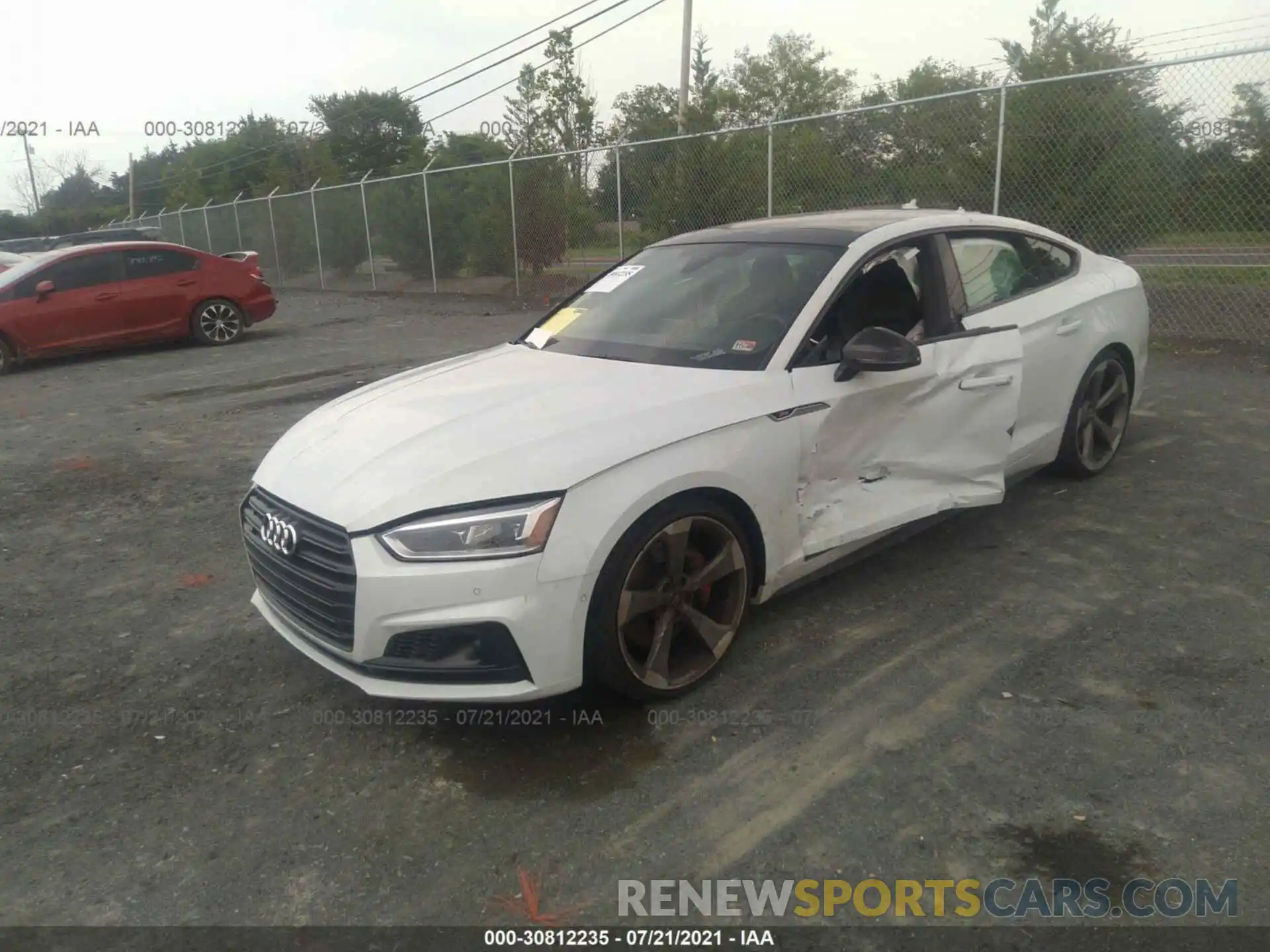 2 Photograph of a damaged car WAUC4CF52KA087576 AUDI S5 SPORTBACK 2019