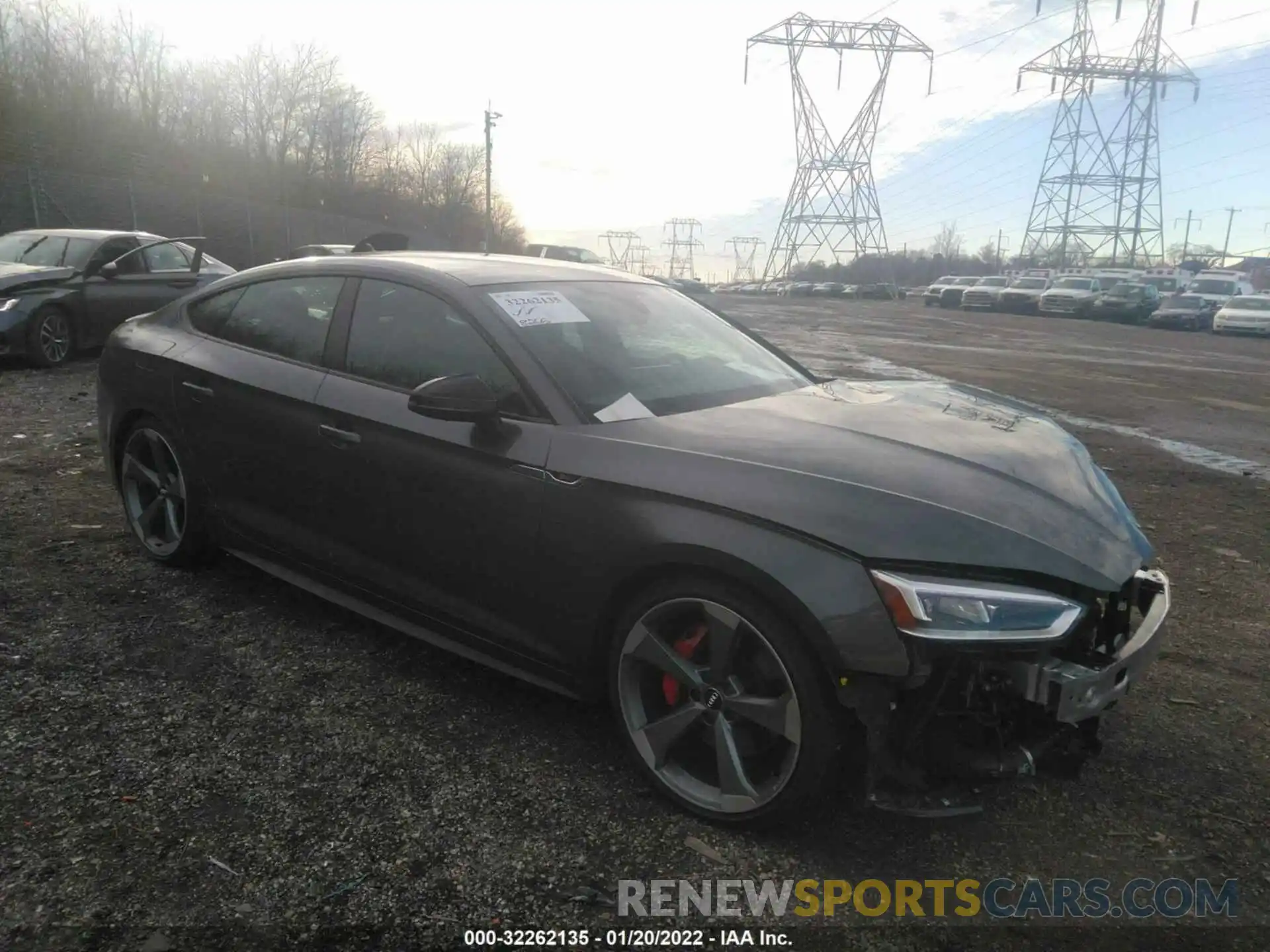 1 Photograph of a damaged car WAUC4CF54KA027914 AUDI S5 SPORTBACK 2019