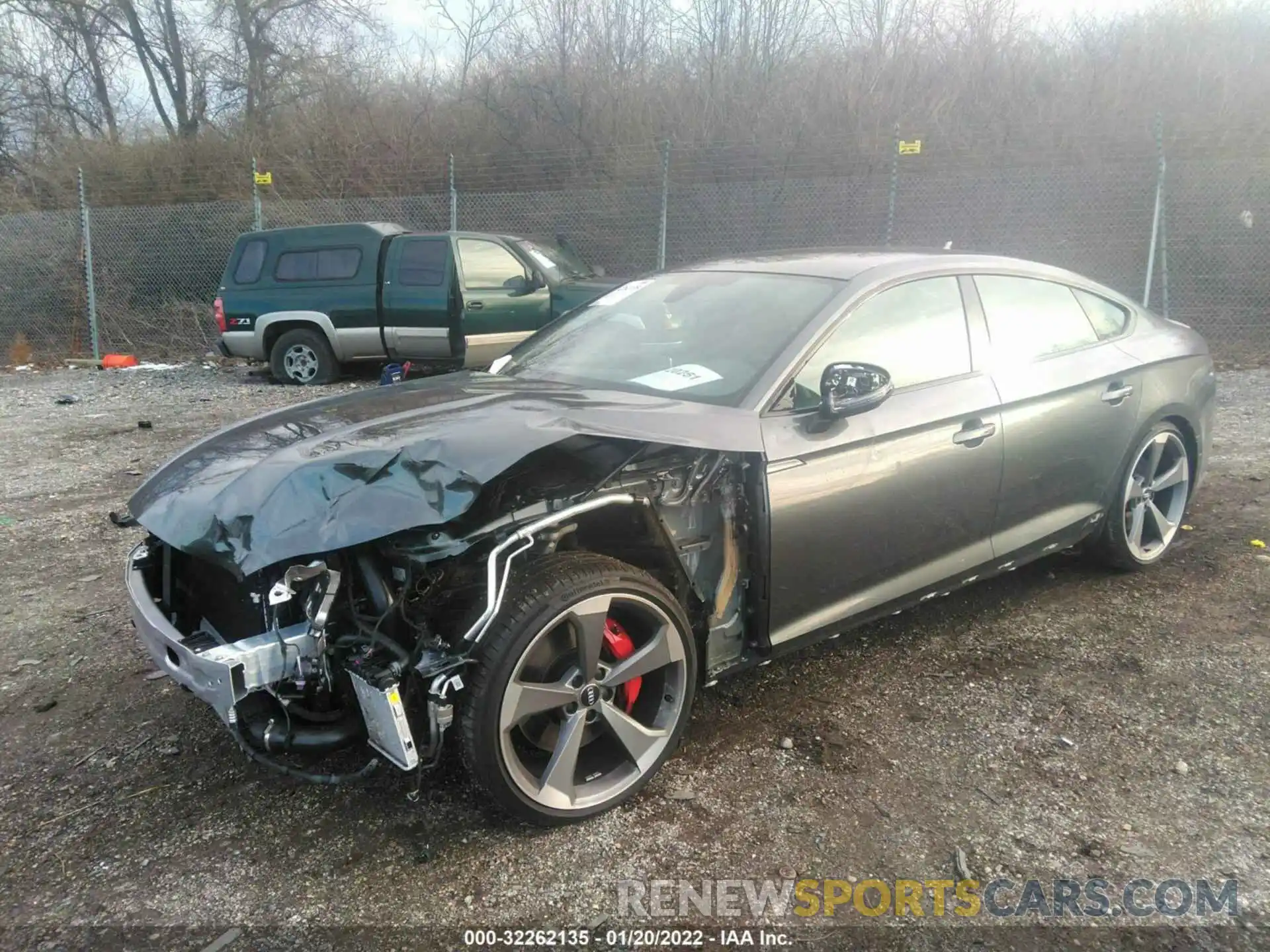 2 Photograph of a damaged car WAUC4CF54KA027914 AUDI S5 SPORTBACK 2019