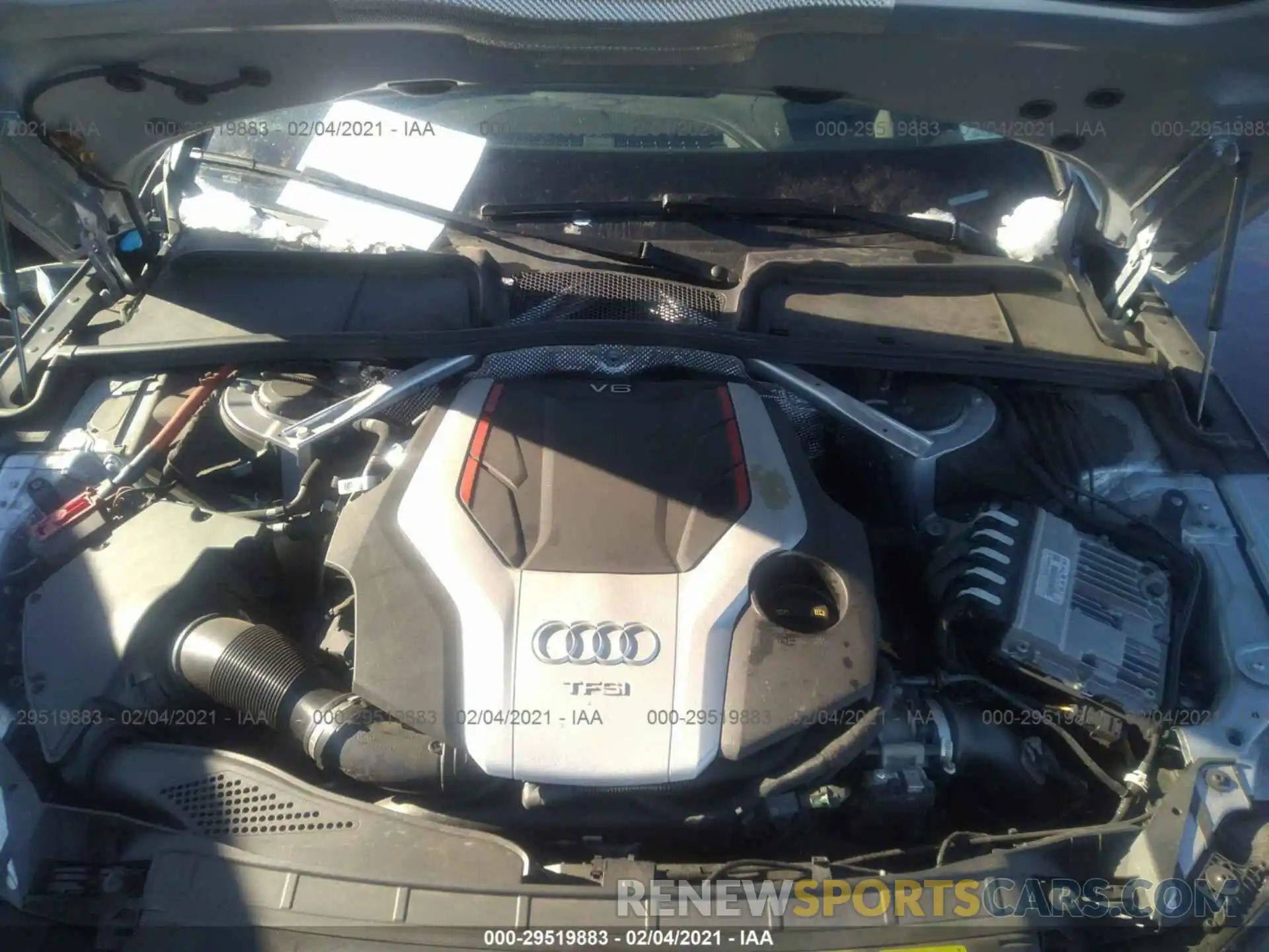 10 Фотография поврежденного автомобиля WAUC4CF56KA017756 AUDI S5 SPORTBACK 2019