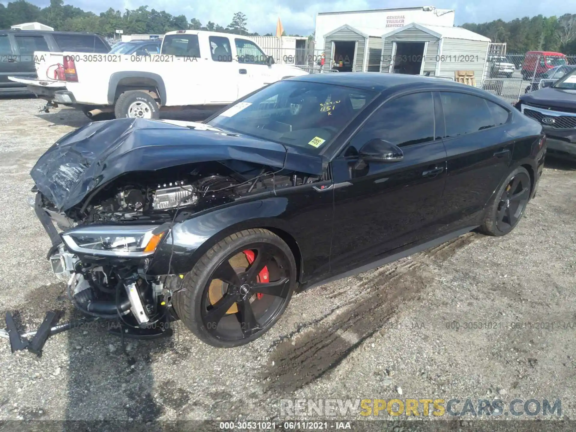 2 Photograph of a damaged car WAUC4CF56KA081151 AUDI S5 SPORTBACK 2019