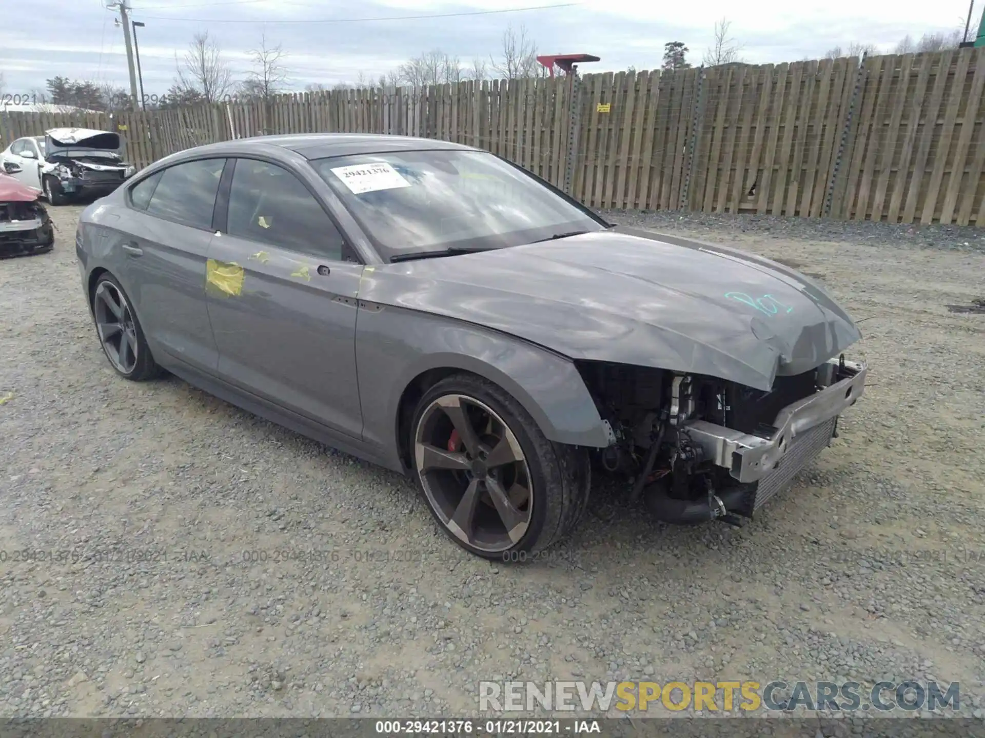 1 Photograph of a damaged car WAUC4CF58KA005835 AUDI S5 SPORTBACK 2019