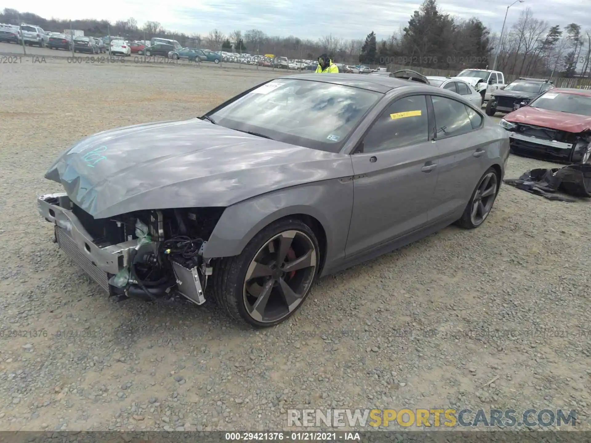 2 Photograph of a damaged car WAUC4CF58KA005835 AUDI S5 SPORTBACK 2019