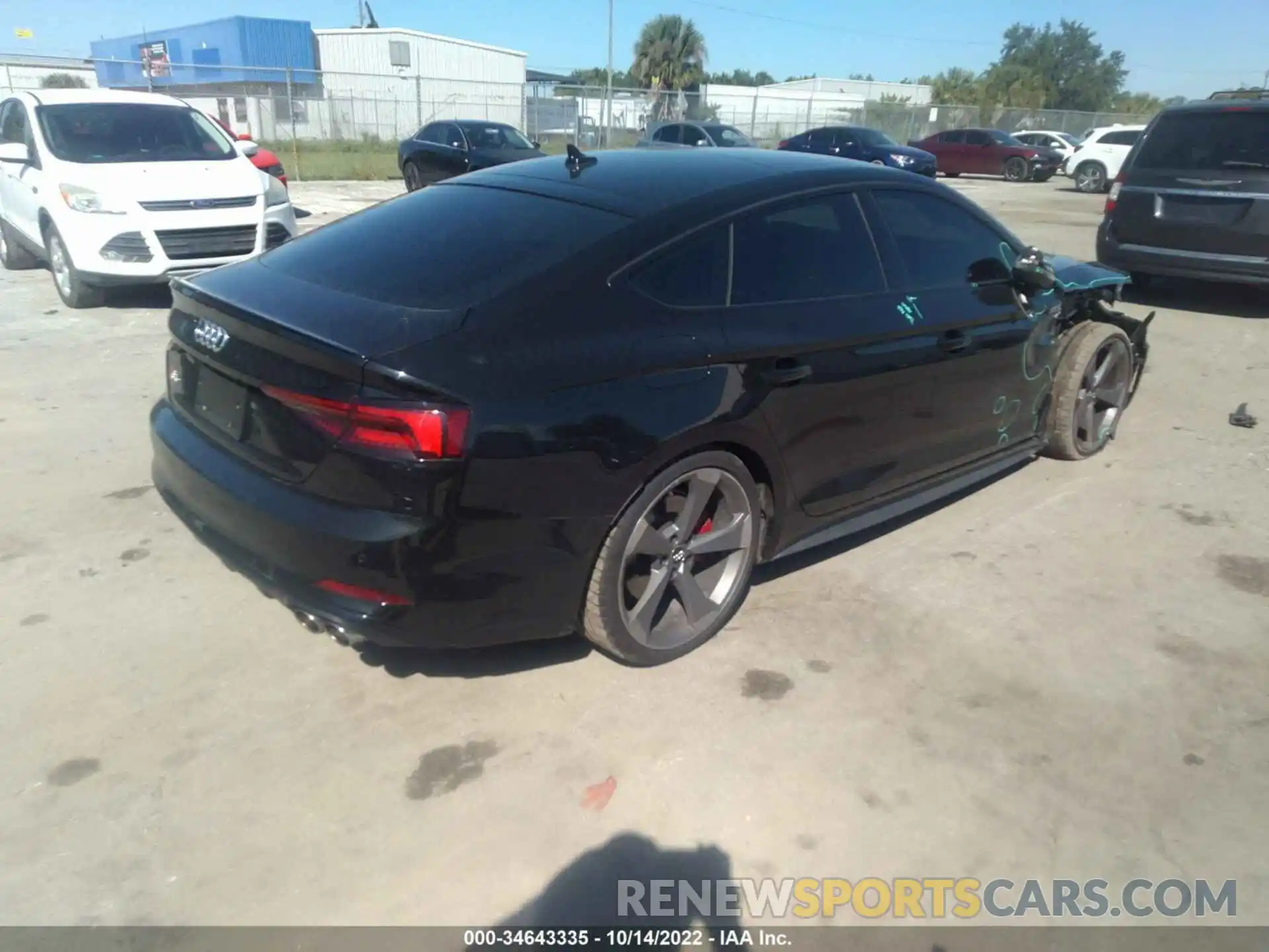 4 Photograph of a damaged car WAUC4CF59KA093312 AUDI S5 SPORTBACK 2019