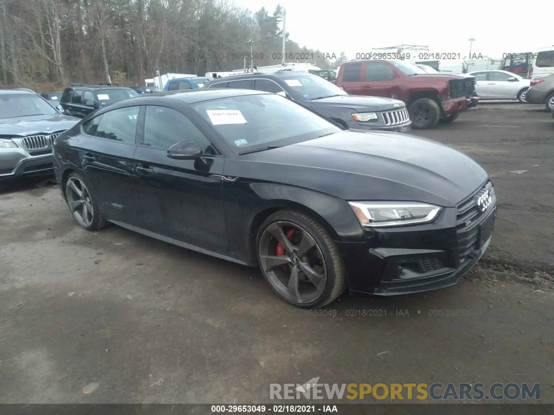 1 Photograph of a damaged car WAUC4CF59KA097649 AUDI S5 SPORTBACK 2019